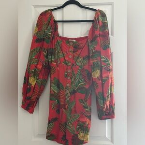 Farm Rio Forest Birds romper size M